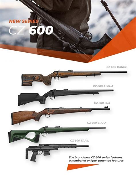 Cz 600 A New Centerfire Rifle Series For Hunting Sport And Hobby