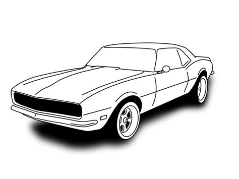 69 Camaro Coloring Pages Free Download On Clipartmag