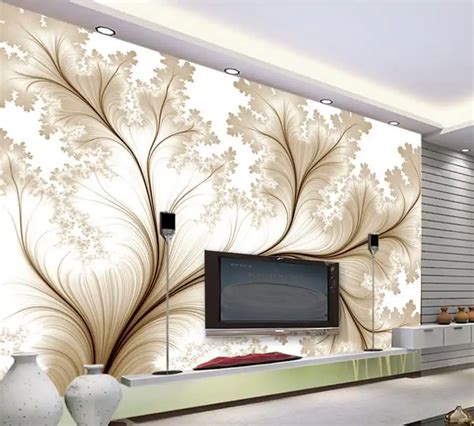 Custom 3d Wallpaper Luxury Flowers 3d Photo Wallpaper Living Room