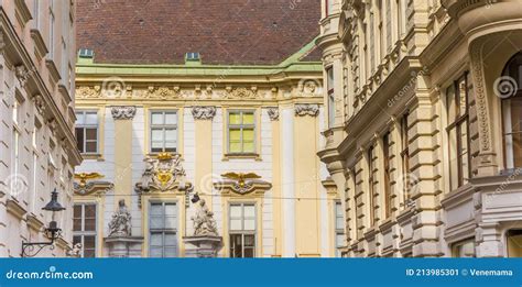 Panorama Of Baroque Architecture In Historic Vienna Stock Image Image