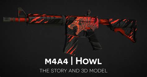 The Old M4a4 Howl Story And 3d Model Viewer Rglobaloffensive