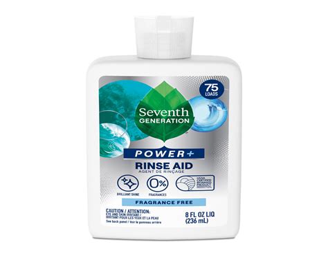 Seventh Generation Power Rinse Aid Fragrance Free Smartlabel