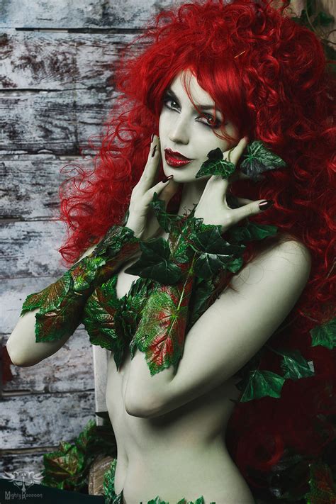 Poison Ivy By Mightyraccoon By Letzteschatten Stock On Deviantart Poison Ivy Cosplay Poison