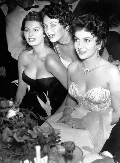 Sophia Loren Yvonne De Carlo Gina Lollobrigida The Twelfth Kind Of Loneliness