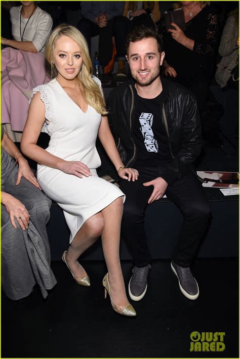 Tiffany Trump Sits Front Row At NYFW With Babefriend Mom Photo Marla Maples Photos