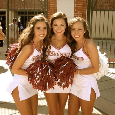 28 Best Oklahoma Sooners Cheerleaders Images On Pinterest Oklahoma Sooners Boomer Sooner And