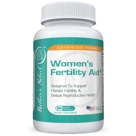 Buy Mothers Select Womens Fertility Aid Supplement For Conception And