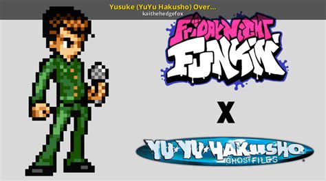 Yusuke Yuyu Hakusho Over Senpai Friday Night Funkin Mods