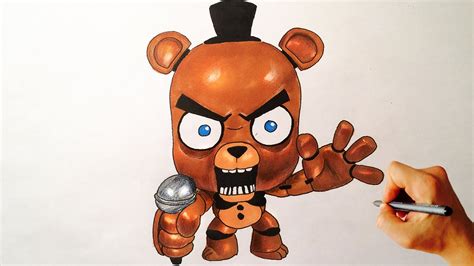 How To Draw Freddy From Five Nights At Freddys Fnaf Collector Clip