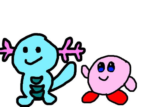 Kirby Meeting The Axolotls By Mjegameandcomicfan89 On Deviantart