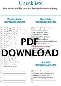 Plan für treppenhausreinigung download : Kostenlose Checkliste für die Treppenhausreinigung zum ...