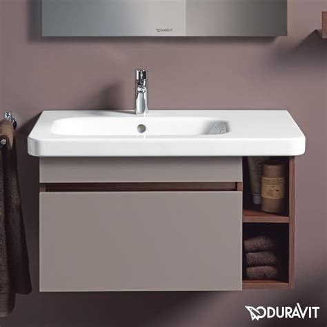 Wohnideen fürs badezimmer finden sie bei duravit. Duravit DuraStyle Möbelwaschtisch asymmetrisch weiß mit ...