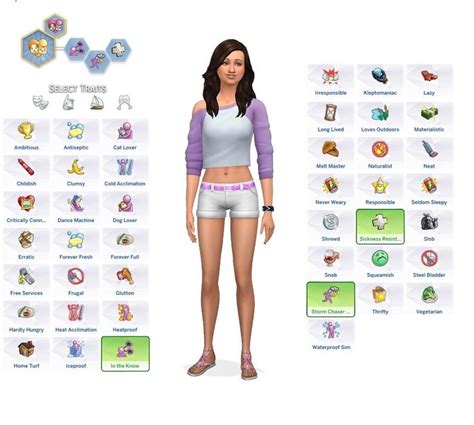 Patch 100 Traits Unlocked For Cas Aticas In 2020 Sims 4 Gameplay