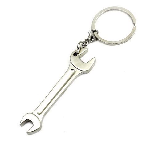 Stainless Steel Mini Wrench Keychain
