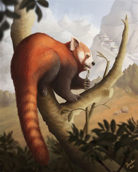 Artstation Red Panda