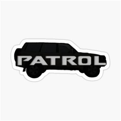 Nissan Patrol Gu Blackout Sticker For Sale By Fairbrushshirts