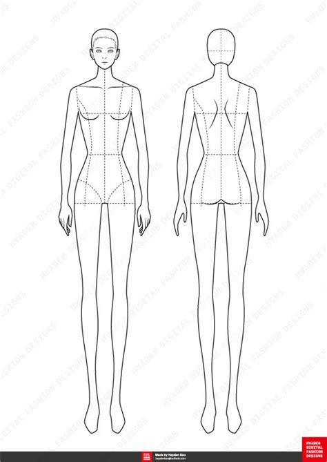 Pin On Illustration Fashion Figure Drawing Fashion Figure Templates