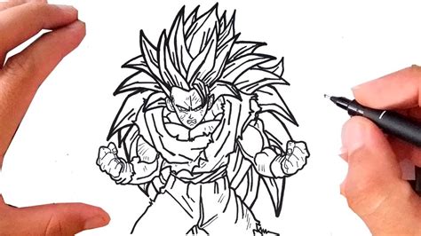 Next post como desenhar o dragon ball z kai. Como Desenhar o GOKU SUPER SAYAJIN 3 - Dragon Ball - YouTube