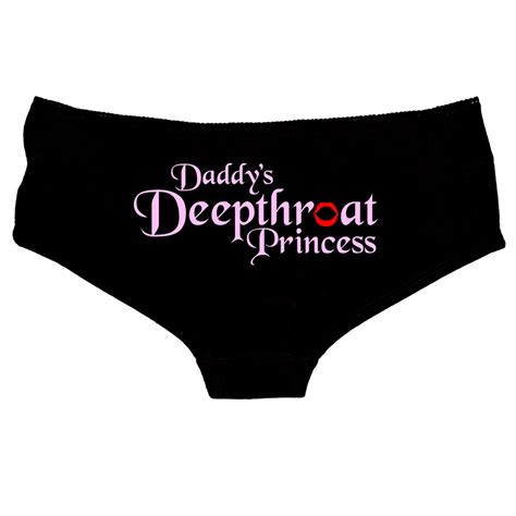Daddys Deep Throat Princess Set Knickers Vest Cami Thong Etsy