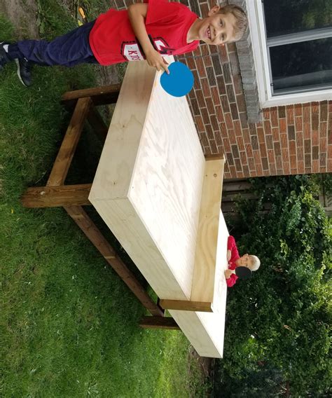 Diy Ping Pong Table 10 Steps With Pictures Instructables