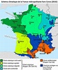 Carte climatique de la France
