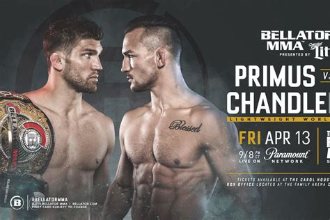 This is adrenaline fueled competition. Bellator 196 fight card: Brent Primus vs Michael Chandler 2 official for April 13 - MMAmania.com