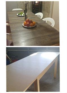 Use these 10, fun and creative ideas to make the most out of your leftover flooring. DIY coffee table with "Peel-and-Stick" vinyl floor. Simple and Cheap! | For the Home in 2019 ...