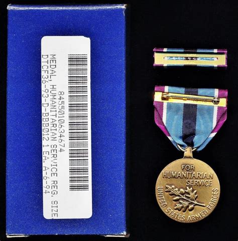 Aberdeen Medals United States Humanitarian Service Medal Hsm