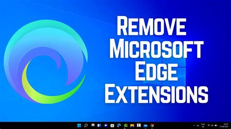 How To Uninstall Extensions In Microsoft Edge Browser YouTube
