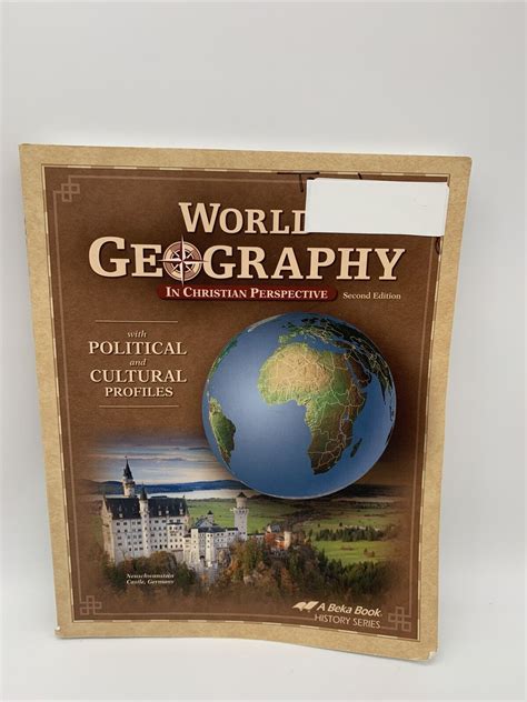 Abeka World Geography Student Text 9th Grade History Ebay In 2022