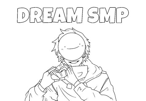 Dream Smp Coloring Pages Free Printable Coloring Pages For Kids