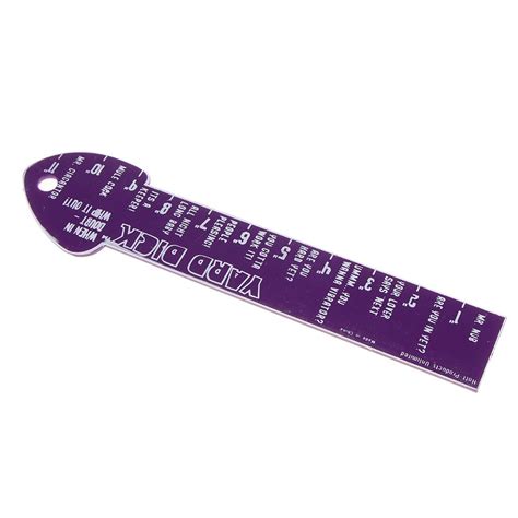 Buy Funny Willy Measuring Willie Pecker Ruler Adult Penis Hen Party Gag