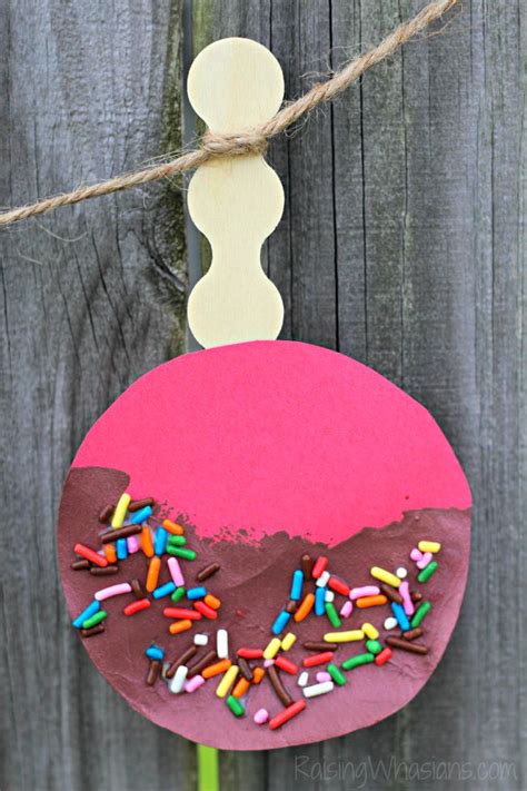 Caramel Apple Fall Craft For Toddlers 50 More Fall Crafts