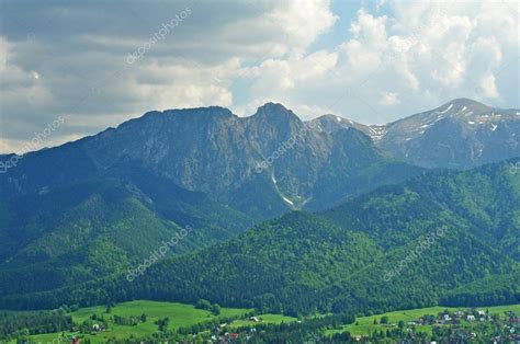 Tatra Mountains Giewont Zakopane Poland — Stock Photo © Marcincompl