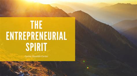 The Entrepreneurial Spirit Thrive Global