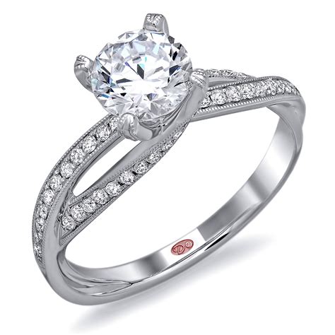 Modern White Gold Engagement Rings Demarco Bridal Jewelry Official Blog