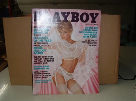 Playboy June Marianne Gravatte Pictorial And Jolanda Egger Centerfold Picclick