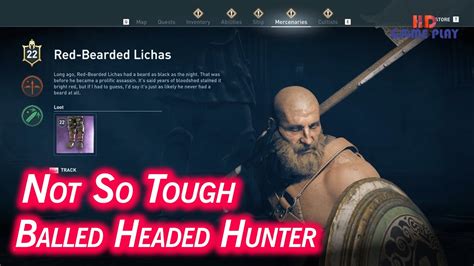 Assassin S Creed Odyssey Bounty Hunter Red Bearded Lichas Balled