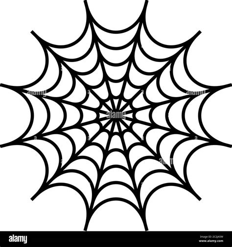 Spider Web Icon Design Vector Art Illustration Stock Vector Image And Art