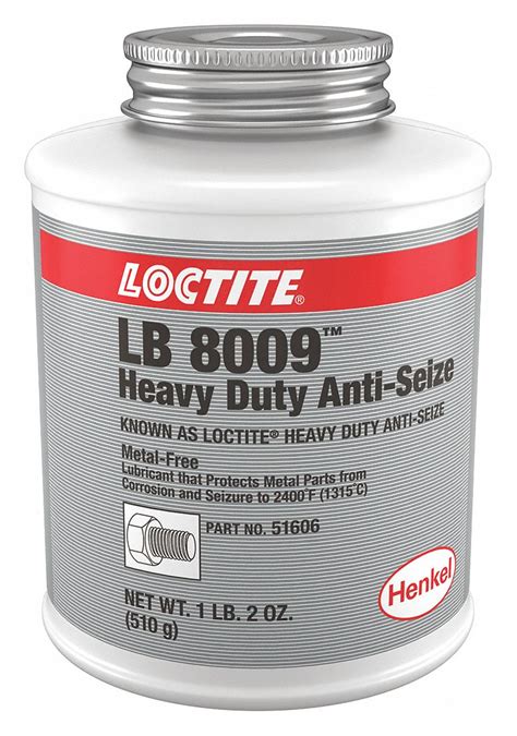 Loctite Heavy Duty Anti Seize 18 Oz Can Non Metallic Paste Lb 8009