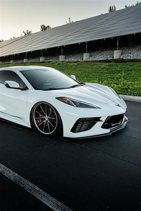 White Corvette C8 Huffs And Puffs Its Way Into New Upgrades Can You