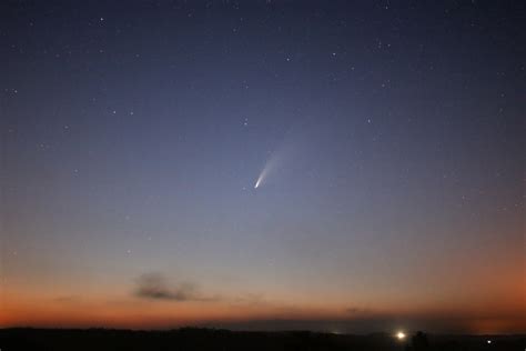 Fotos Dels Astres Mes Imatges Del Cometa Neowise Acompanyades De La