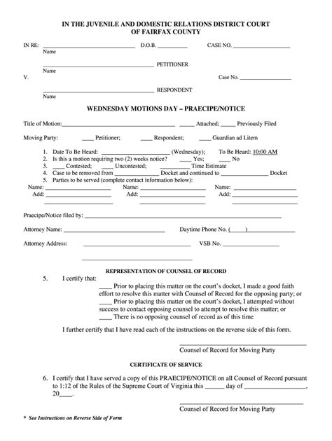 Fairfax Circuit Court Docket Fill Out And Sign Online Dochub