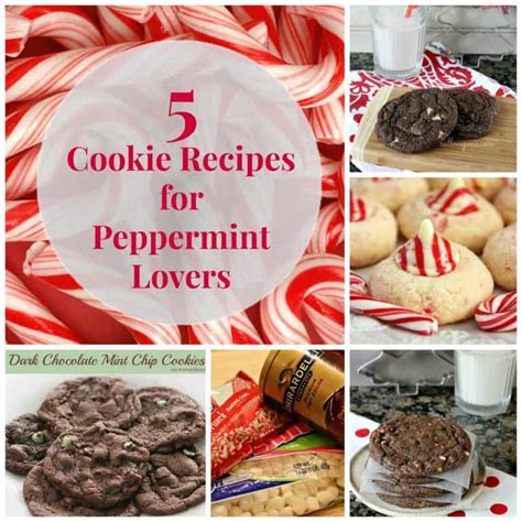 5 Cookie Recipes For Peppermint Lovers ~ The Moody Blonde