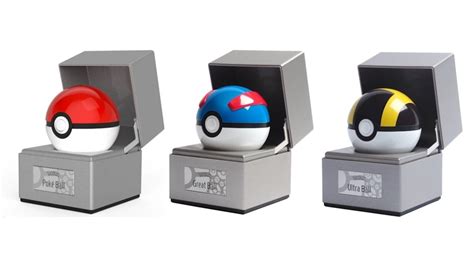 Premium Poké Ball Great Ball And Ultra Ball Replicas Are All Available