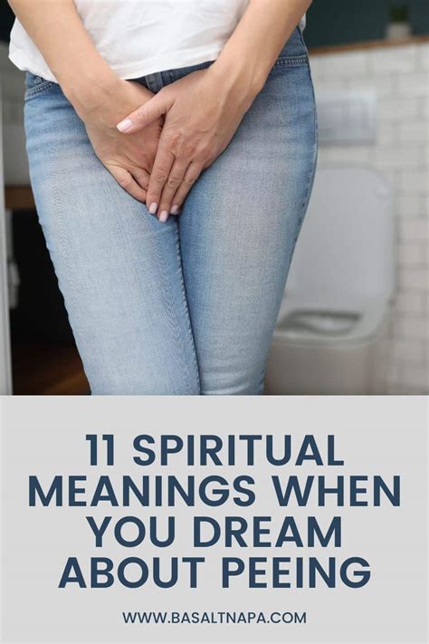 11 Spiritual Meanings When You Dream About Peeing