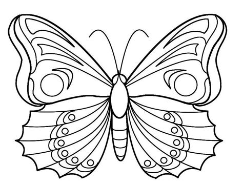 Modèle Papillon à Imprimer Az Coloriage