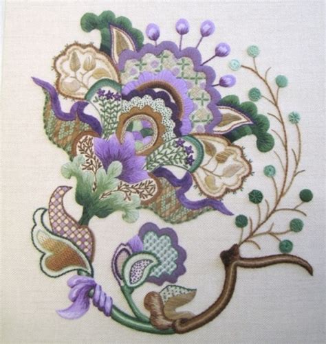 jacobean 6 ~embroidery~ ~applique`~ pinterest jacobean embroidery and embroidery applique