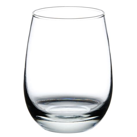 Libbey 231 15 25 Oz Stemless All Purpose Wine Glass 12 Case