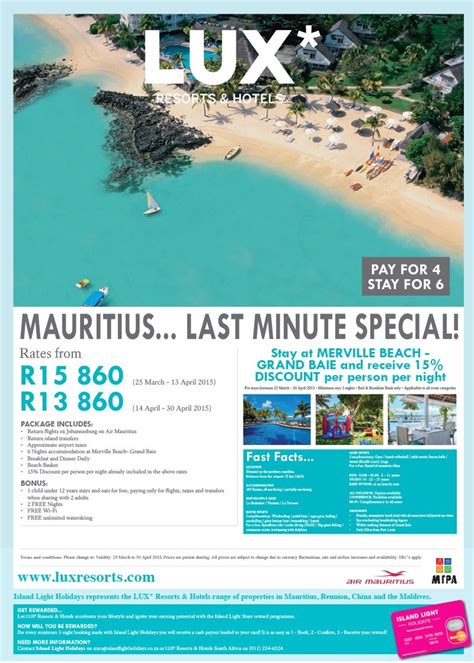 Lux Mauritius Specials